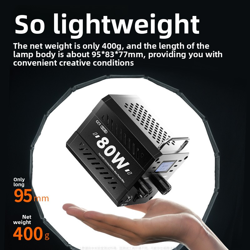 Photography Lighting Patterns - ZU80 80w Handheld Exterior Lamp Cob