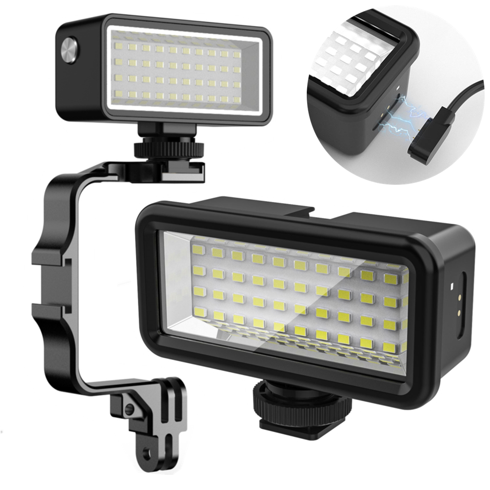 Photography Lighting Set Up - Waterproof 40M Underwater Led Video Diving