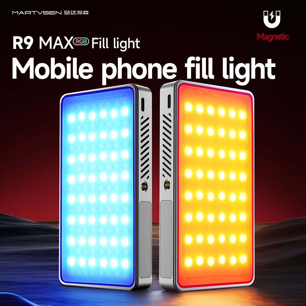 Photography Lighting Patterns - Mini Rechargeable R9PRO full-color RGB Camera
