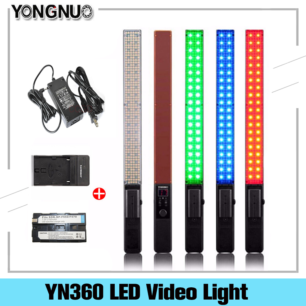 Photography Lighting Options - YONGNUO YN360 Handheld LED Video Light