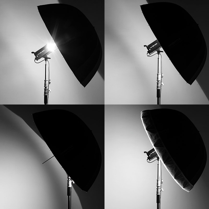 AMBITFUL 105cm 130cm 160cm Dee - Parabolic Umbrella Deep avis et prix