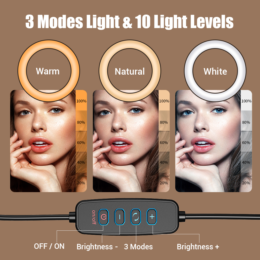 APEXEL Selfie Ring Light Photo - Photography Lighting Options avis et prix