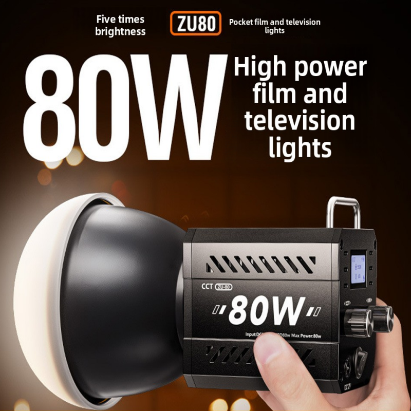 ZU80 High-Power COB Fill Light - Photography Lighting Patterns avis et prix