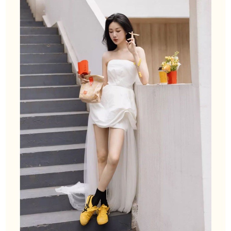 French White Strapless Morning - Photography Lighting Basics avis et prix