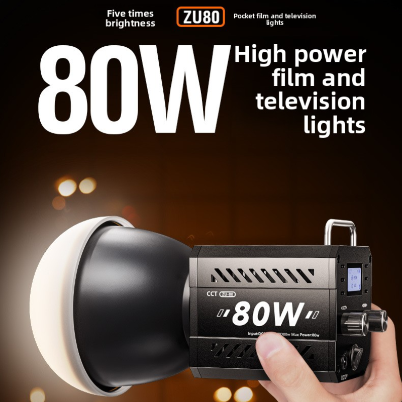 ZU80 80w Handheld Exterior Lam - Photography Lighting Patterns avis et prix