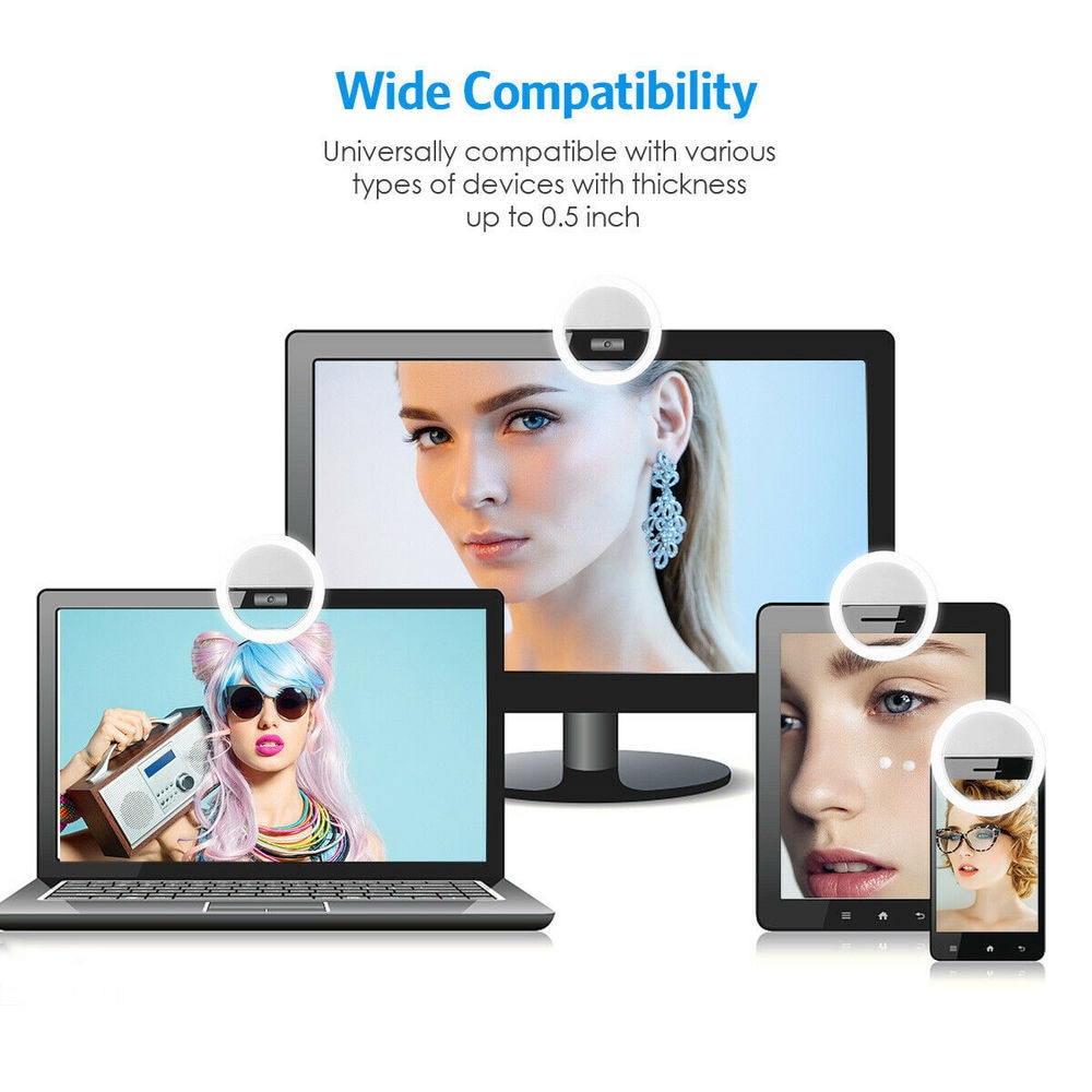 USB Charging LED Selfie Ring L - Photography Lighting Effects avis et prix
