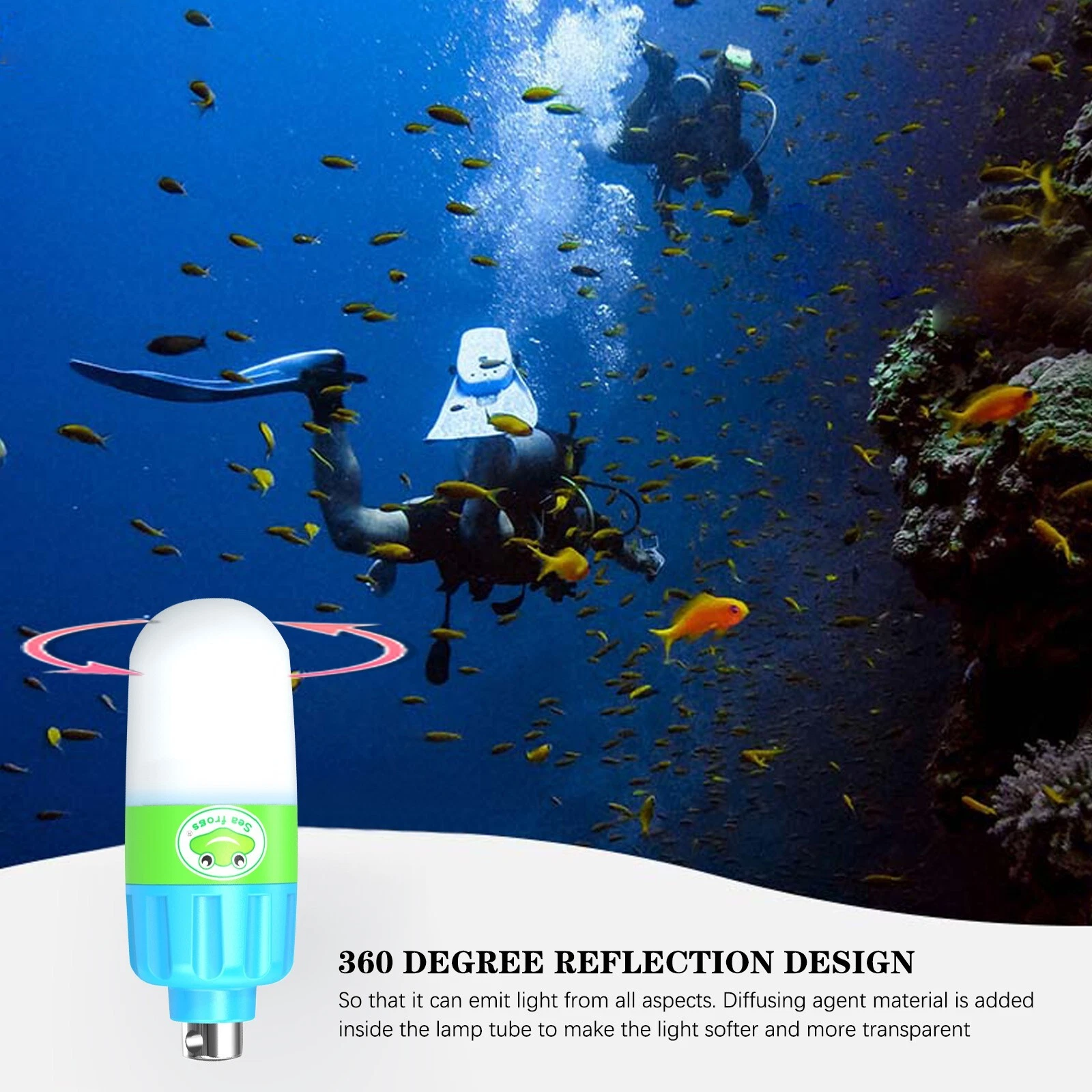 Seafrogs SF-P01 Scuba Diving S - Photography Lighting Options avis et prix