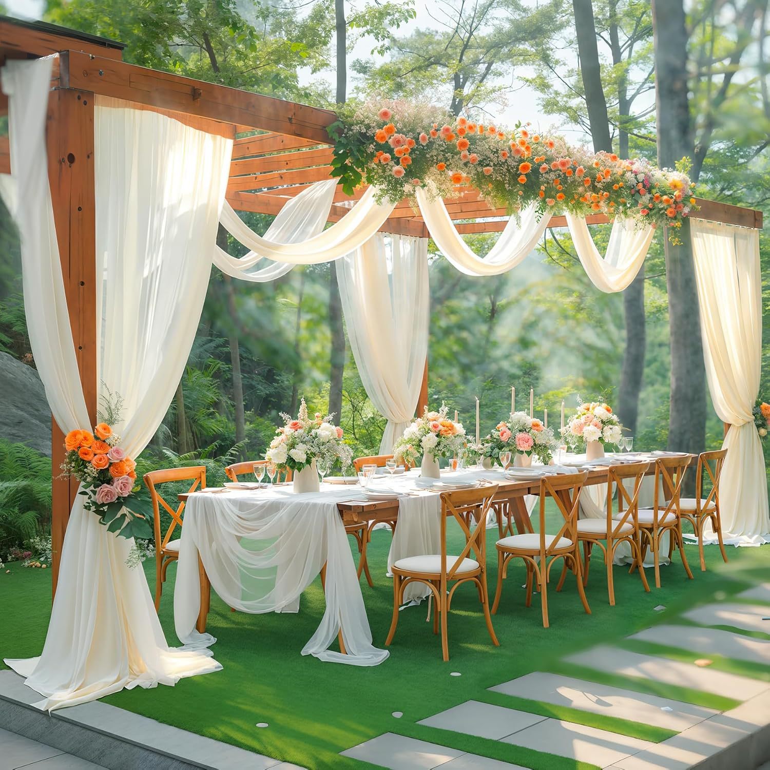 Tulle Backdrop Curtains, Optio - Photography Lighting Options avis et prix