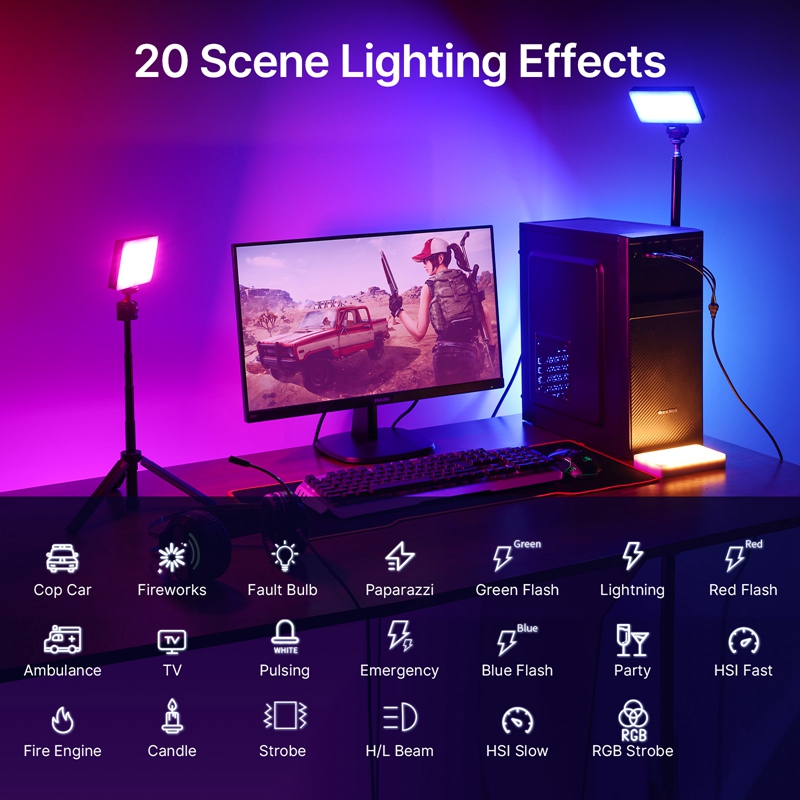 Ulanzi LT002 7 inch Pocket LED - Photography Lighting Board avis et prix