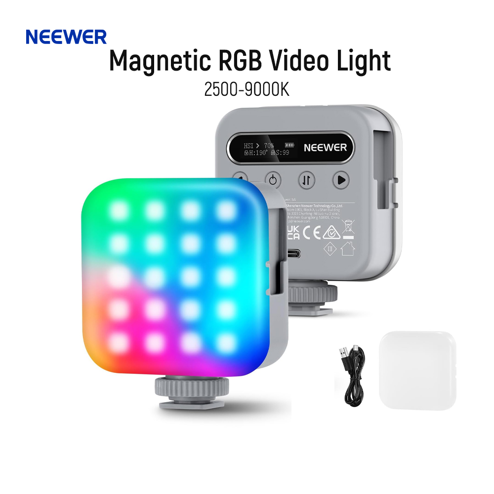 NEEWER Basic Magnetic RGB Vide - Photography Lighting Basics avis et prix