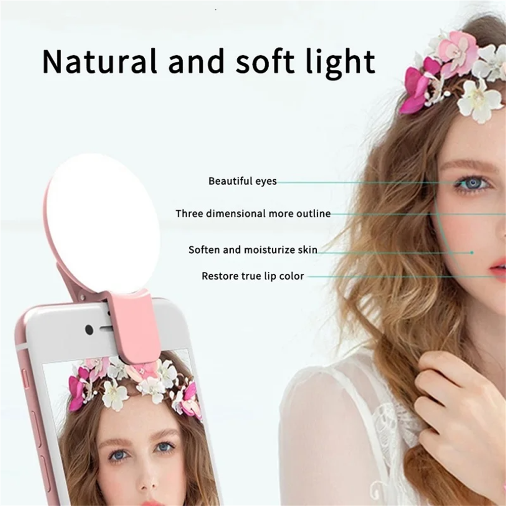 Portable Ring Light Clip Porta - Photography Lighting Patterns avis et prix