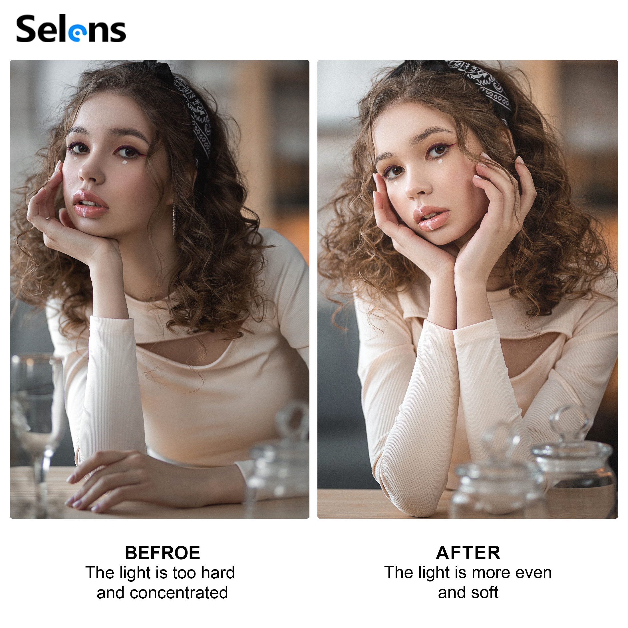 Selens White Diffuser Foldable - Photography Lighting Reflectors avis et prix