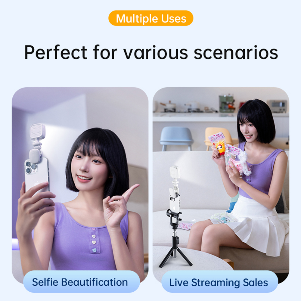 Portable LED Selfie Light Came - Photography Lighting Patterns avis et prix