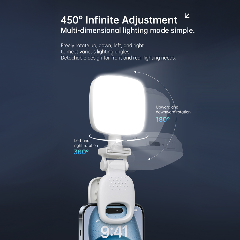 Portable LED Selfie Light Came - Photography Lighting Patterns avis et prix