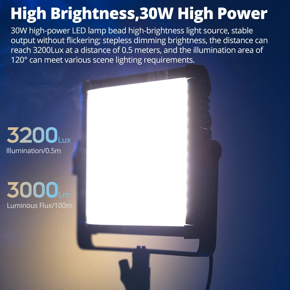 AMBITUFL P35R 30W RGB LED Vide - Photography Led Lighting Kit avis et prix