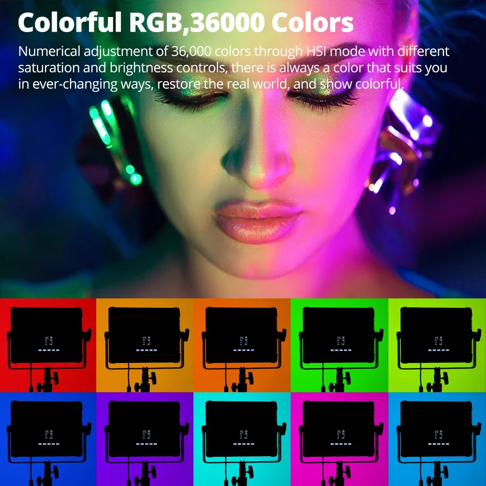 AMBITUFL P35R 30W RGB LED Vide - Photography Led Lighting Kit avis et prix