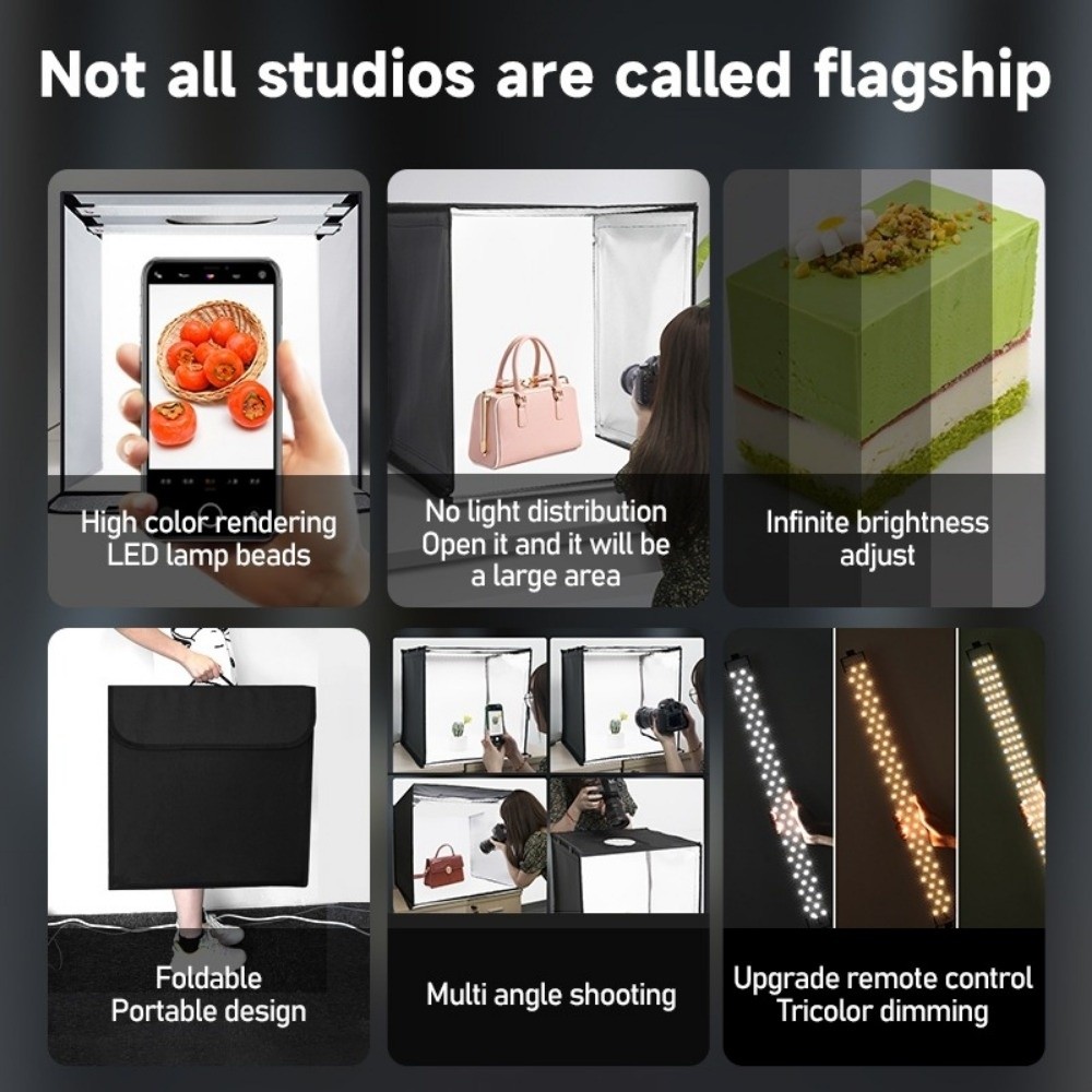 45/65cm LED Soft Light Box Min - Photography Lighting Board avis et prix