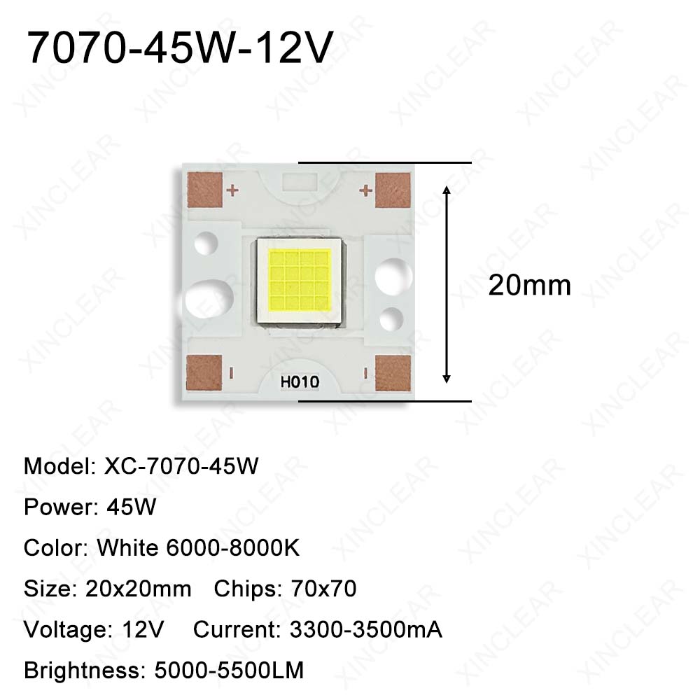 SMD 5050 7070 LED Chips 20W 45 - Photography Lighting Board avis et prix