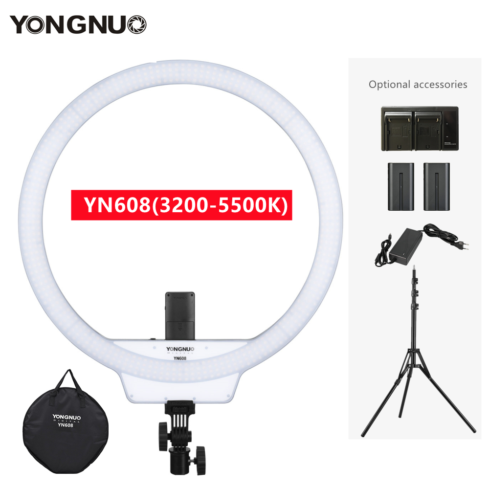 YONGNUO YN608 Studio Ring LED  - Photography Lighting Options avis et prix