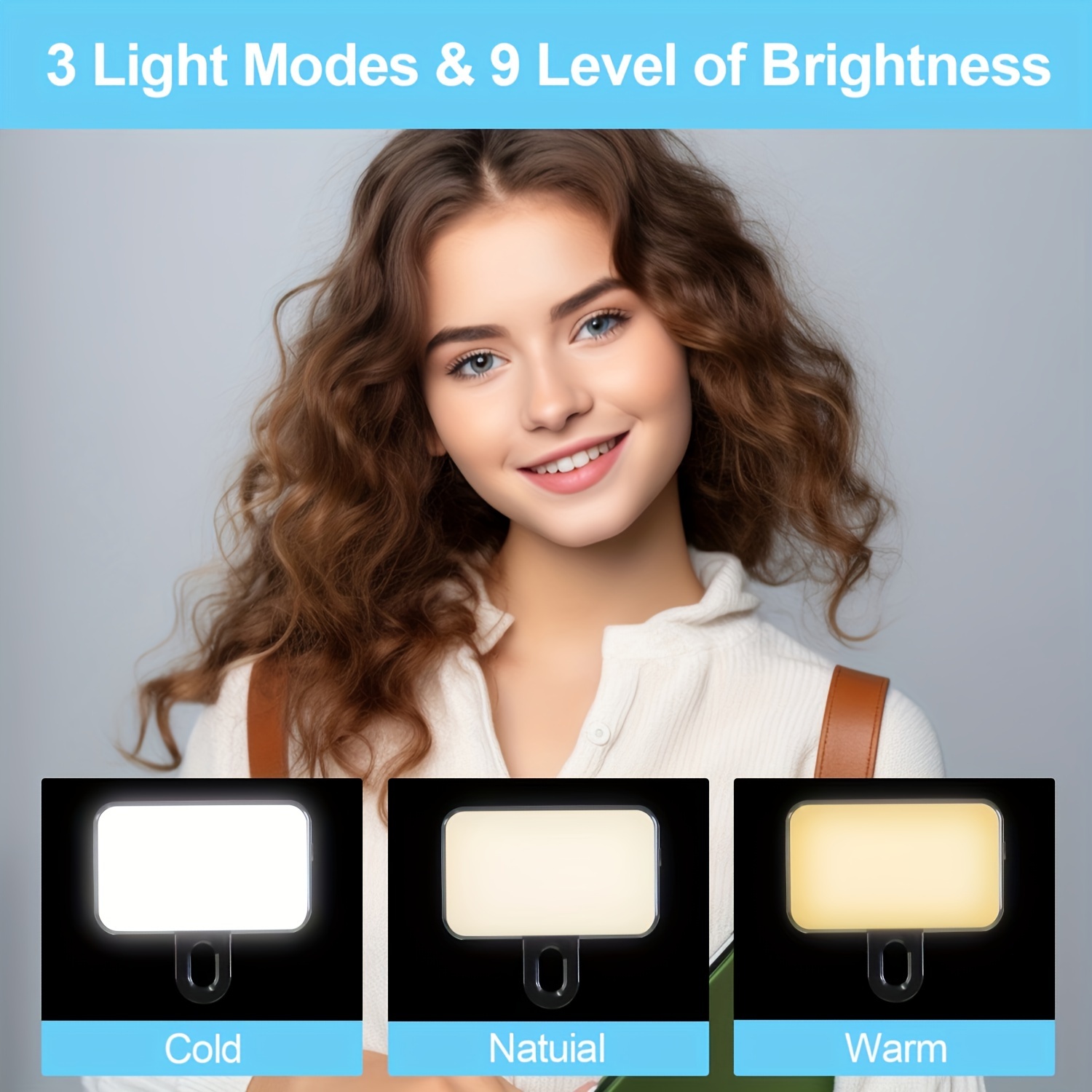 Clip-On Mobile Phone Fill Ligh - Photography Lighting Options avis et prix