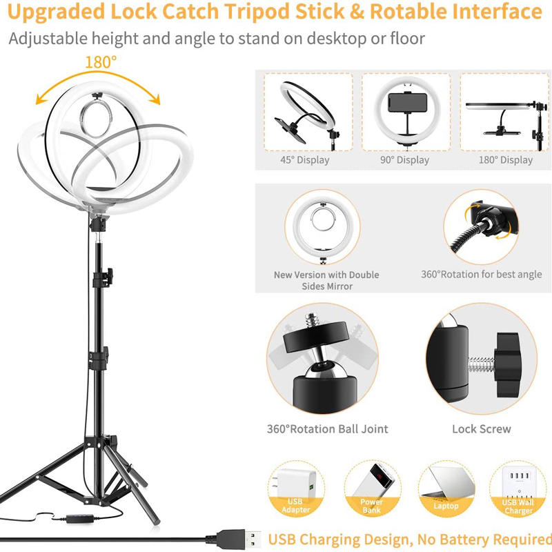 Video Light 16/26/33cm Selfie  - Photography Lighting Set Up avis et prix