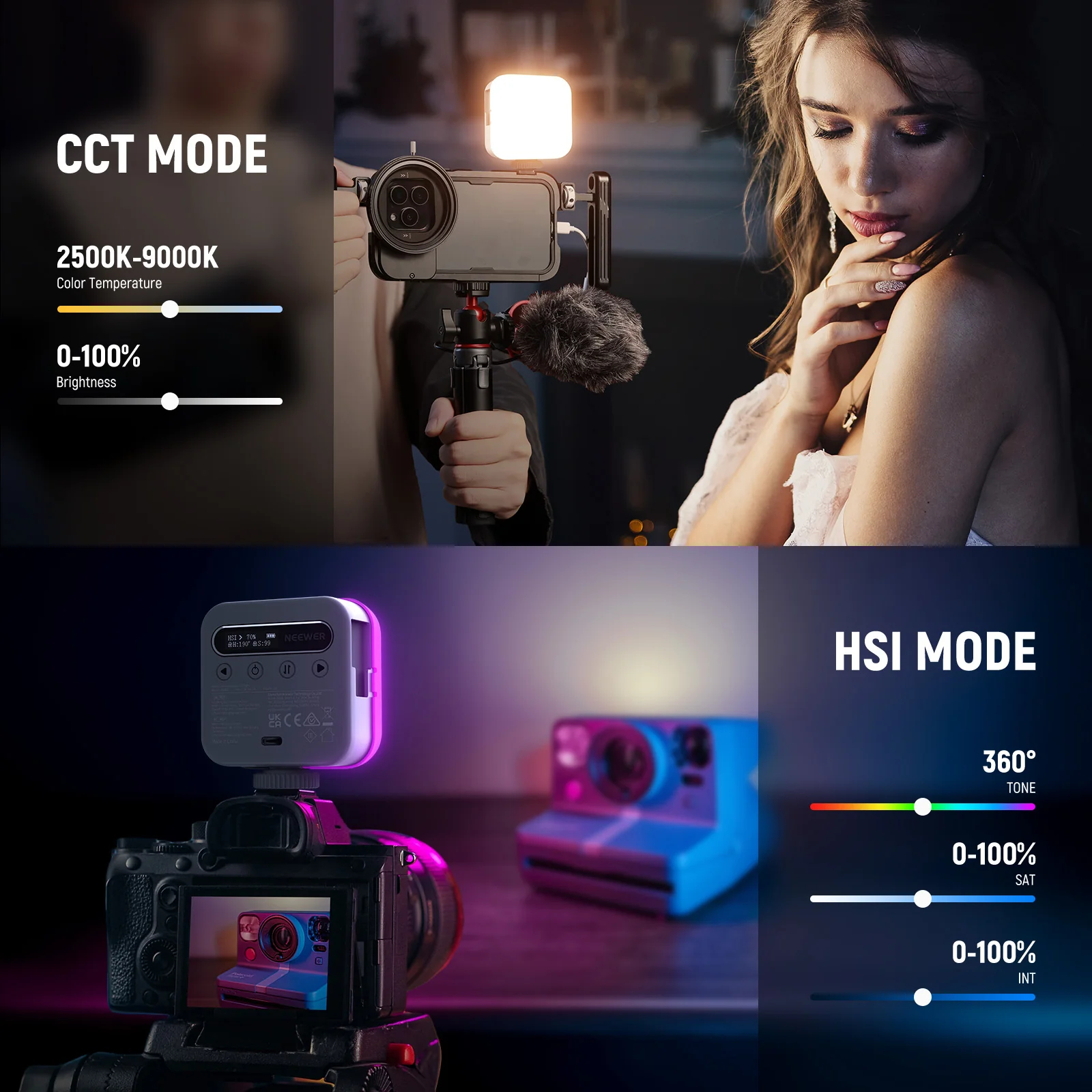 New NEEWER BASICS Magnetic RGB - Photography Lighting Basics avis et prix
