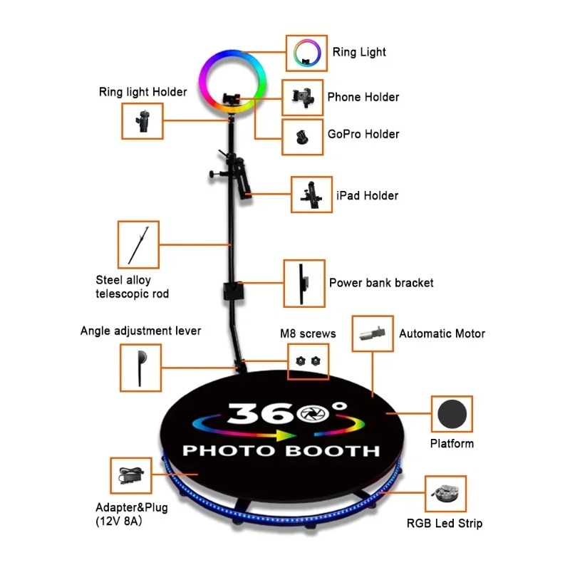 Rental Led Ring Lights 360 Pro - Photography Lighting Rental avis et prix