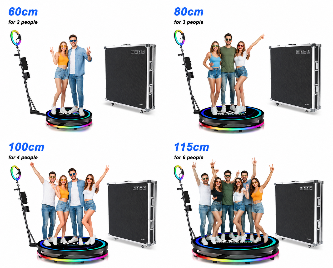 360 Photo Booth Machine with R - Photography Lighting Rental avis et prix