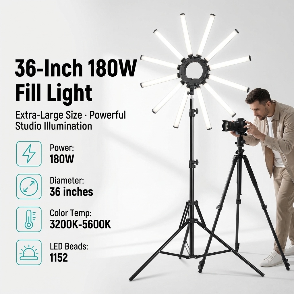 12 Arms Multi Tube Photography - Photography Led Lighting Kit avis et prix