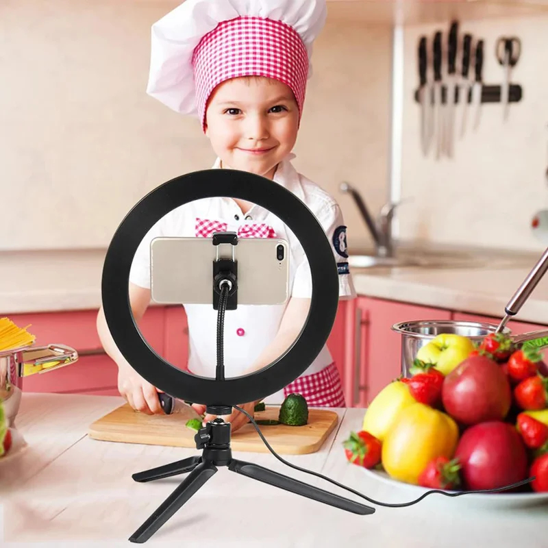 Dimmable26cm LED Ring Light Ki - Photography Lighting Effects avis et prix