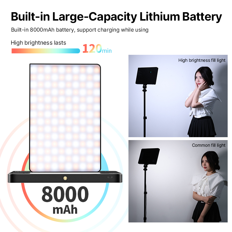 Ulanzi LT003 15W RGB Video Lig - Photography Lighting Board avis et prix