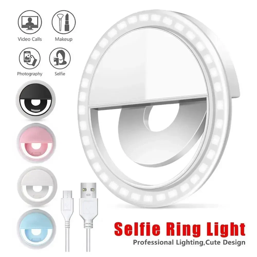 LED Selfie Ring Light Mobile P - Photography Lighting Effects avis et prix