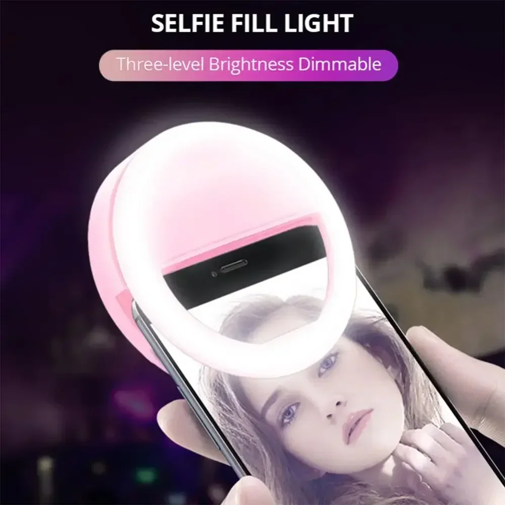 LED Selfie Ring Light Mobile P - Photography Lighting Effects avis et prix