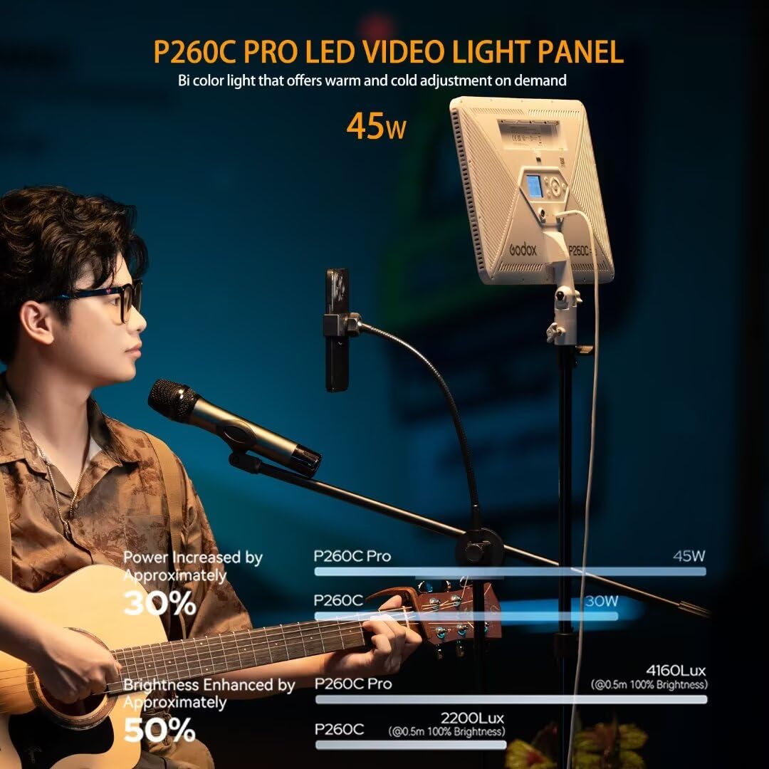 Godox P260C Pro LED Video Ligh - Photography Lighting Board avis et prix