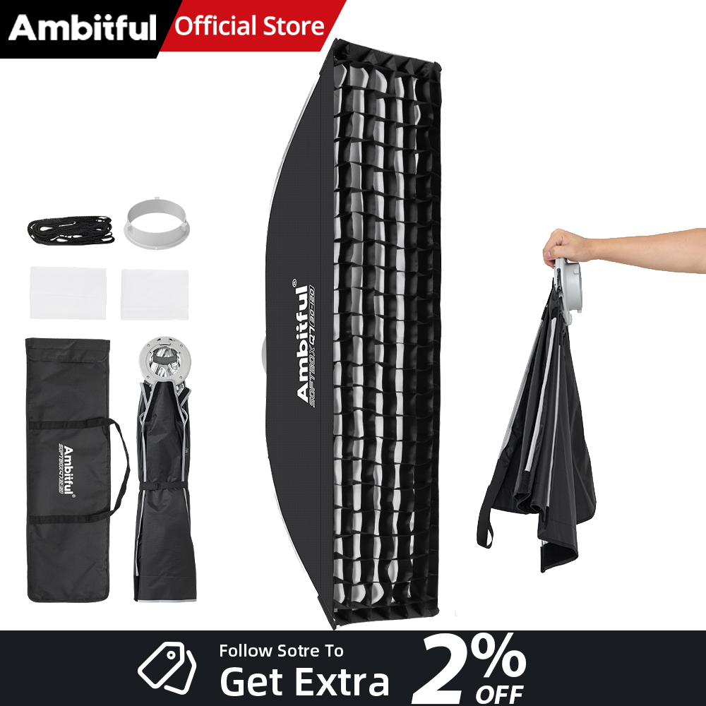 AMBITFUL Q7-II 30*120cm Bowens - Photography Lighting Set Up avis et prix