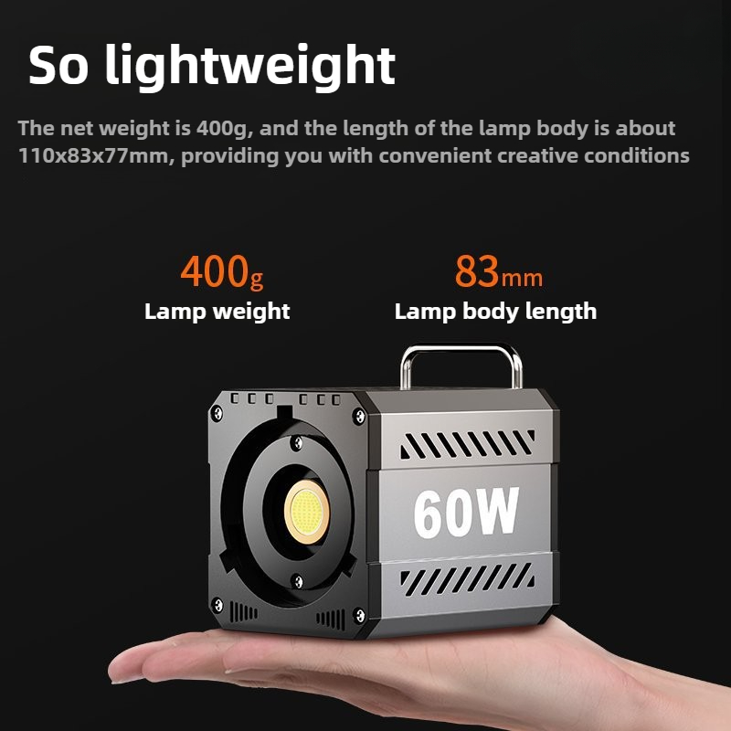 60W Tri-Color Video Light 2700 - Photography Lighting Home avis et prix
