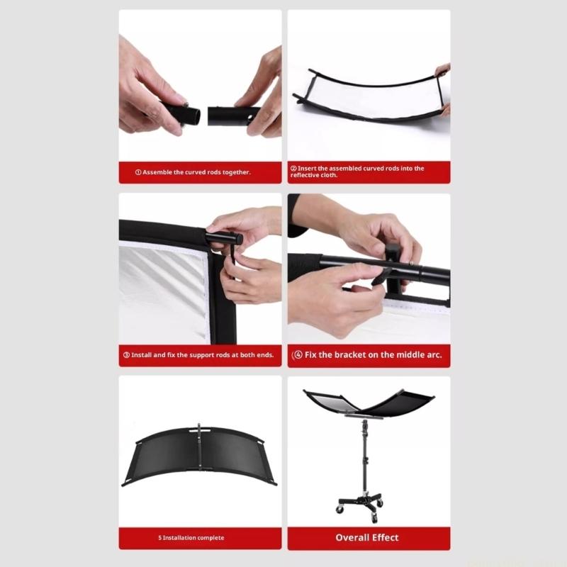 F62C Durability Curved Light R - Photography Lighting Reflectors avis et prix