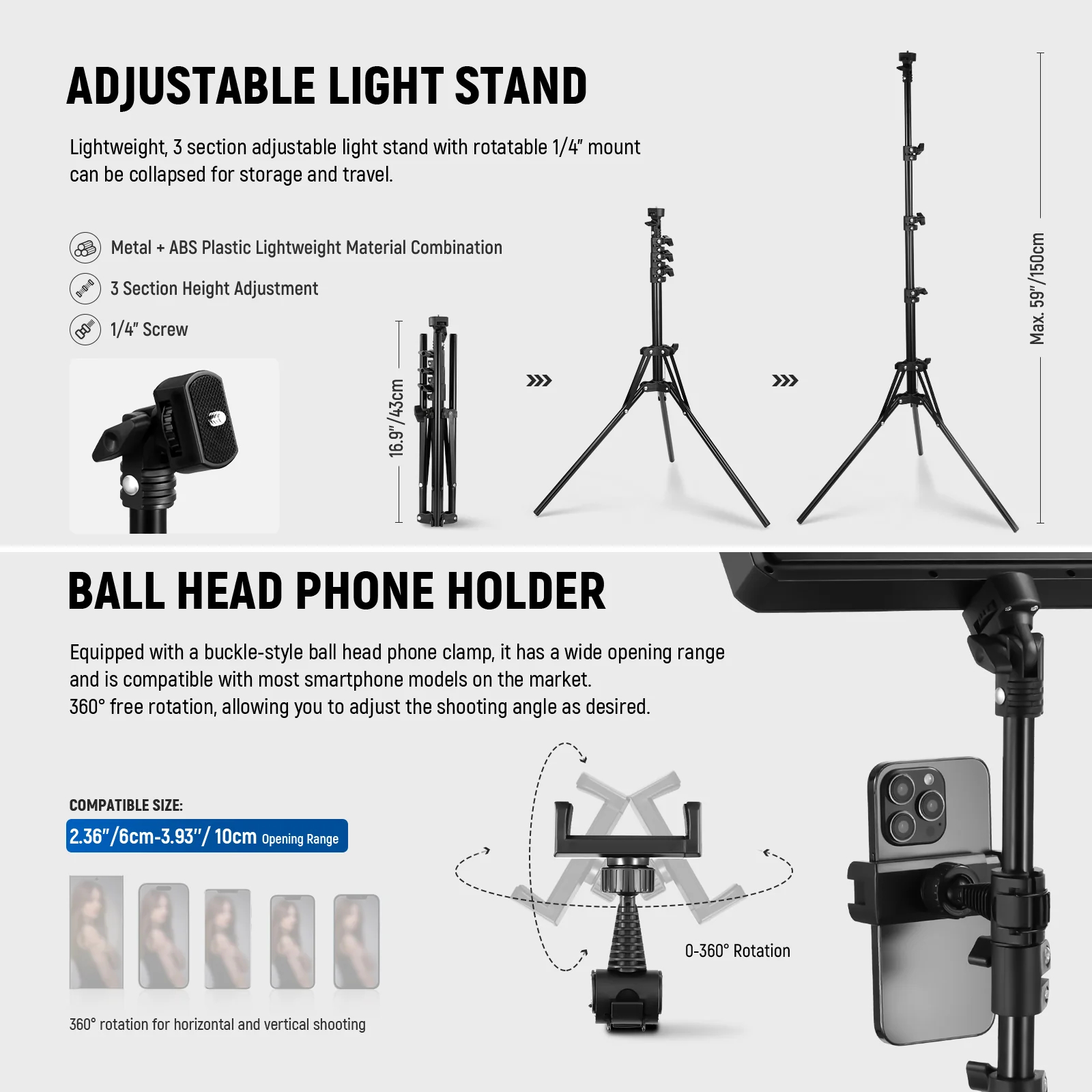 NEEWER BASICS 2 Pack LED Video - Photography Lighting Basics avis et prix