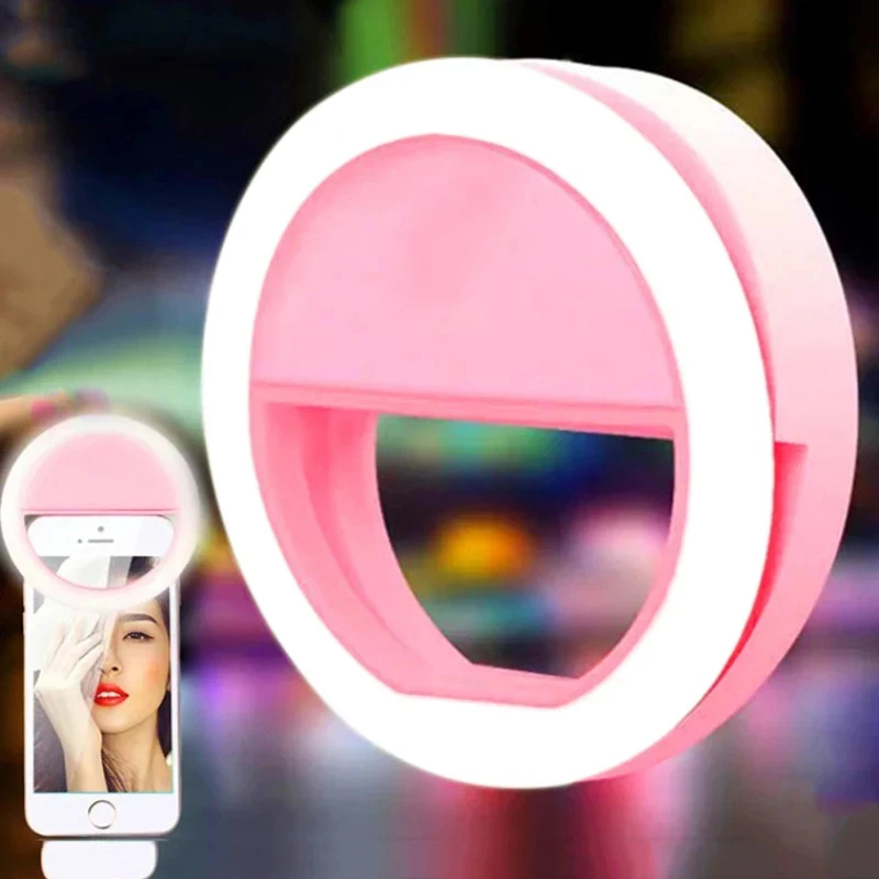 1-4 pcs LED Selfie Ring Fill L - Photography Lighting Patterns avis et prix