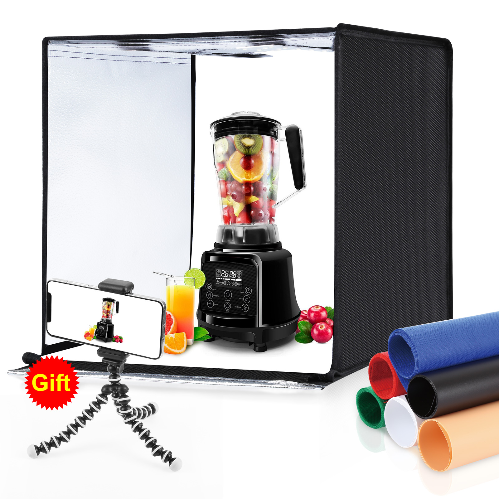 PULUZ 60cm Photo Studio Light  - Photography Led Lighting Kit avis et prix