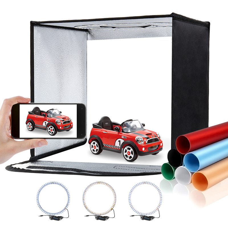 11.8x11.8inch Fold Photo Studi - Photography Led Lighting Kit avis et prix