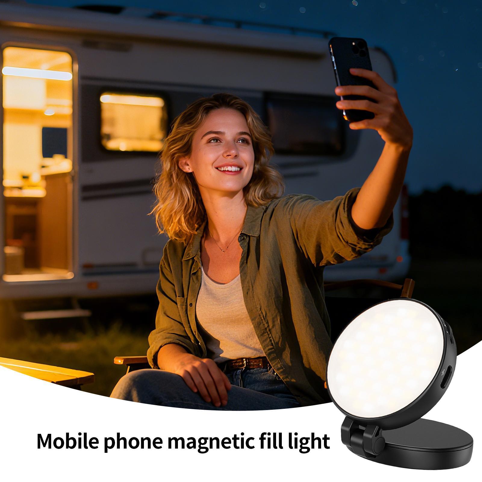 Phone Light Magnetic Video Rec - Photography Lighting Home avis et prix