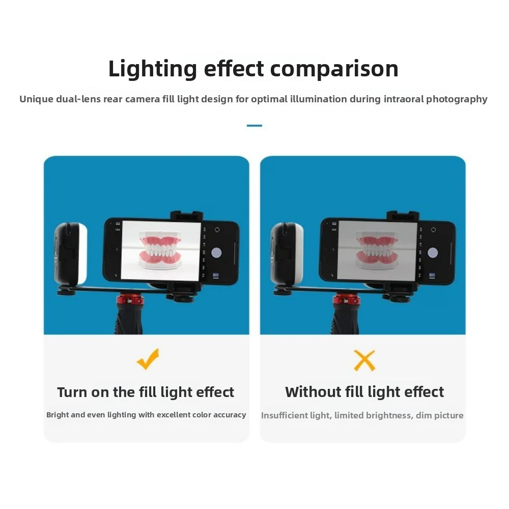 Dental Photography Light, Blue - Photography Led Lighting Kit avis et prix