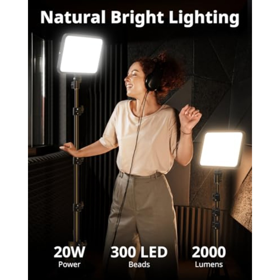 2 Pack LED Video Light Kit, Ph - Photography Led Lighting Kit avis et prix