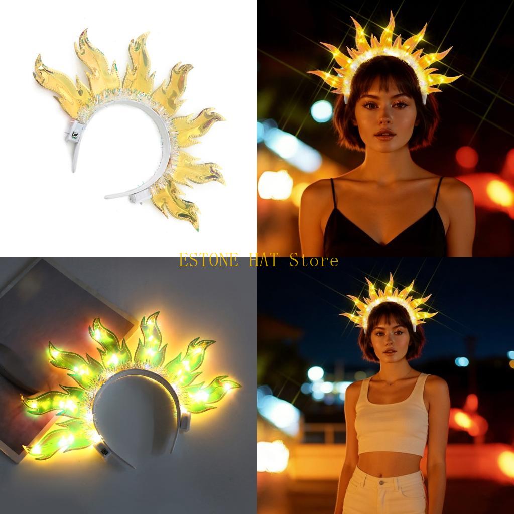 49MF LED Flame Glowing Hairban - Photography Lighting Patterns avis et prix