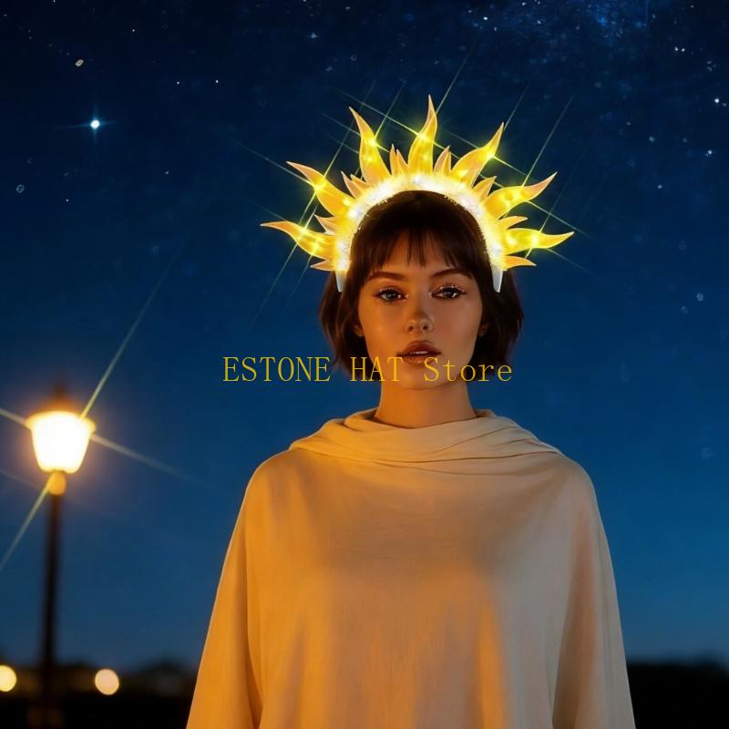 49MF LED Flame Glowing Hairban - Photography Lighting Patterns avis et prix