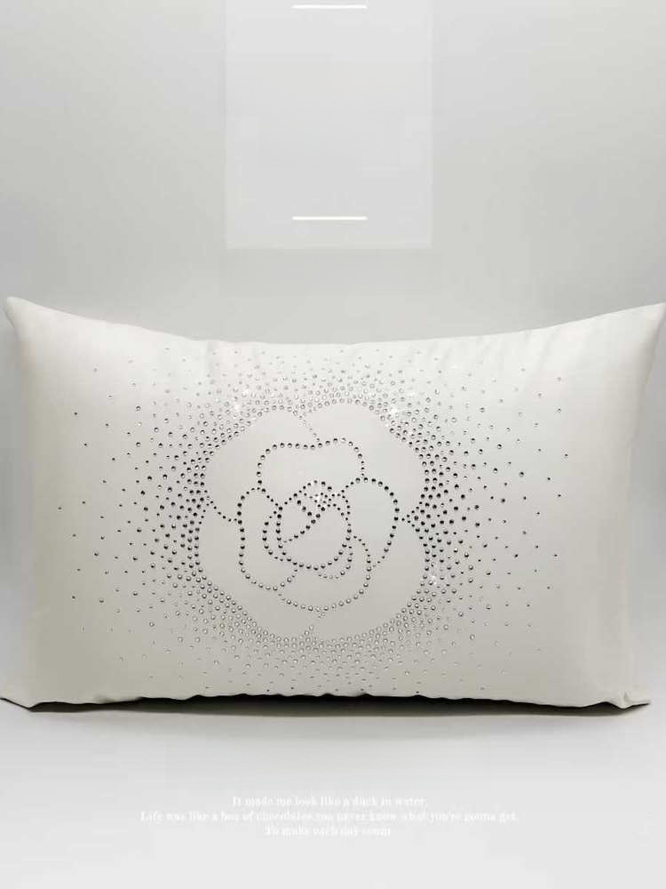  Tea Flower Embellished Pillow - Photography Lighting Home avis et prix