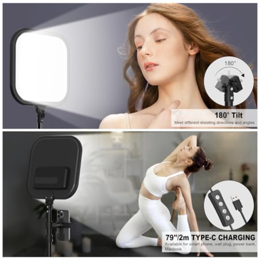 2Pack LED Video Light Kit, 15W - Photography Led Lighting Kit avis et prix