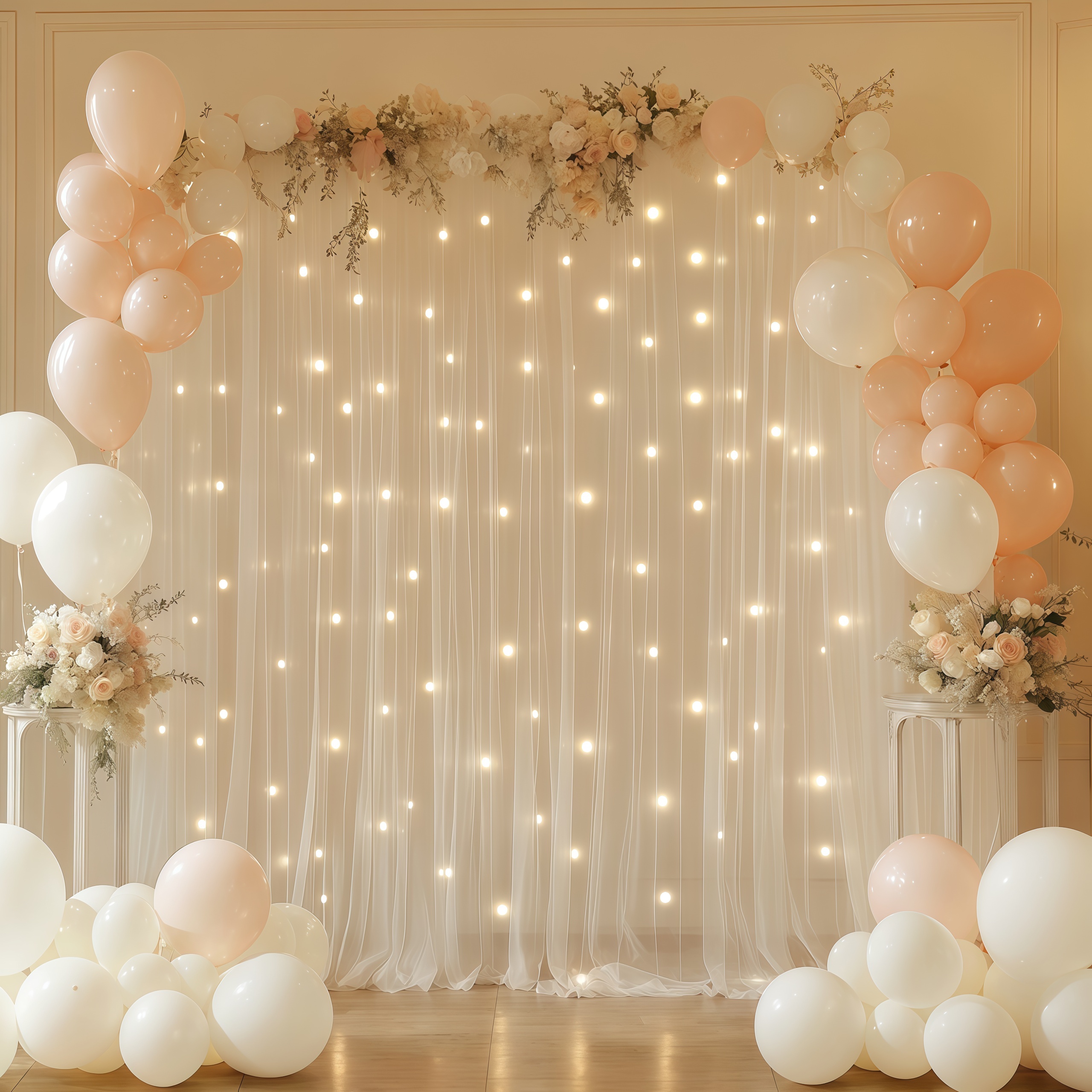 3pcs/set Tulle Backdrop Curtai - Photography Lighting Options avis et prix