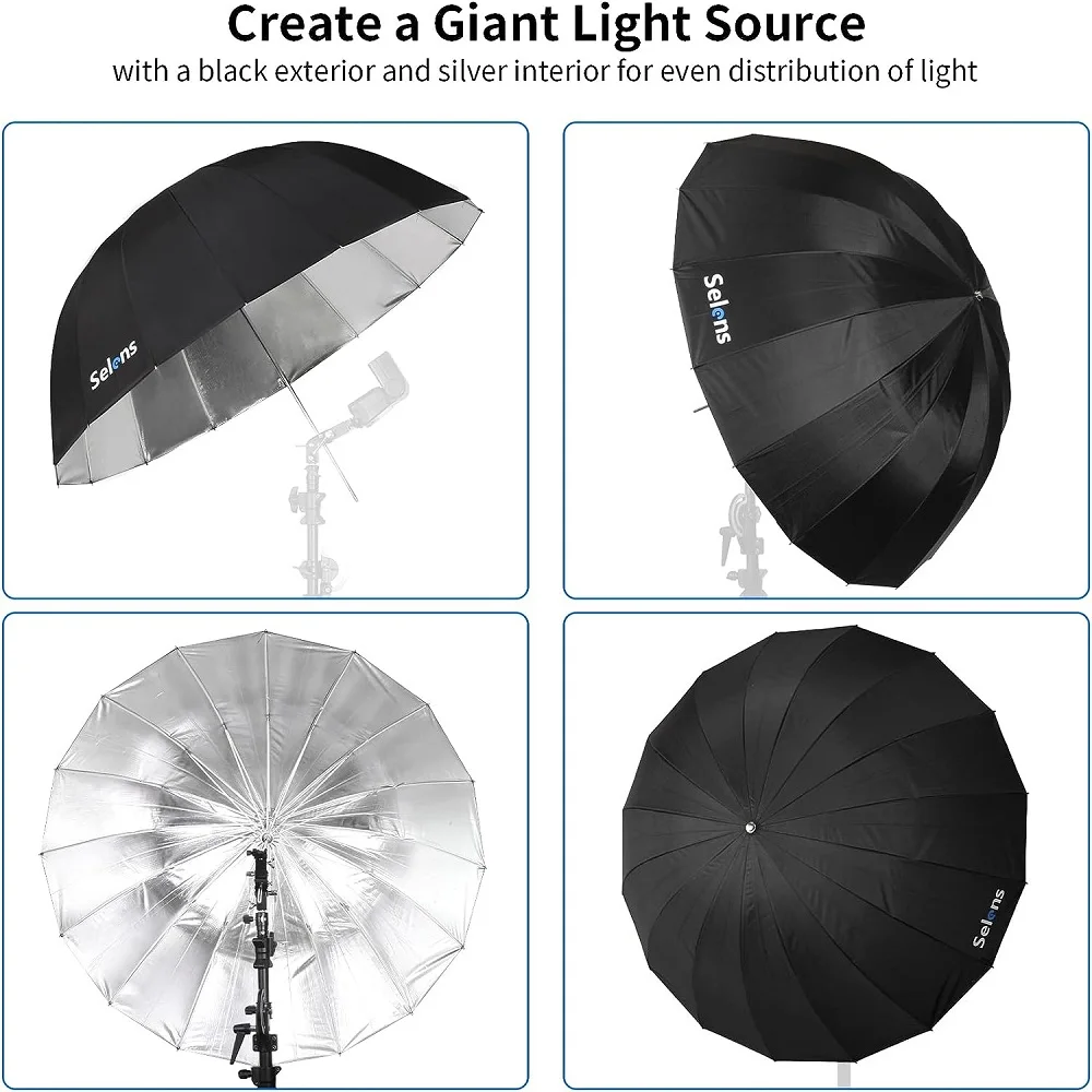 Selens Deep 16-sided Transluce - Parabolic Umbrella Deep avis et prix